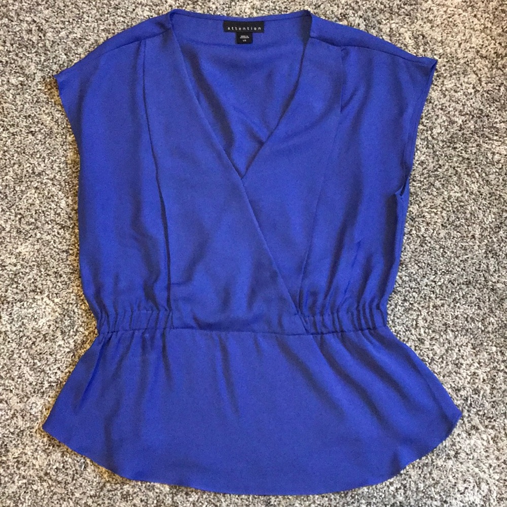 Vibrant blue!